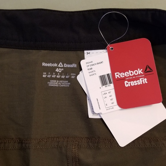 Reebok Crossfit Coach Short Mens 40" - Picture 6 of 8